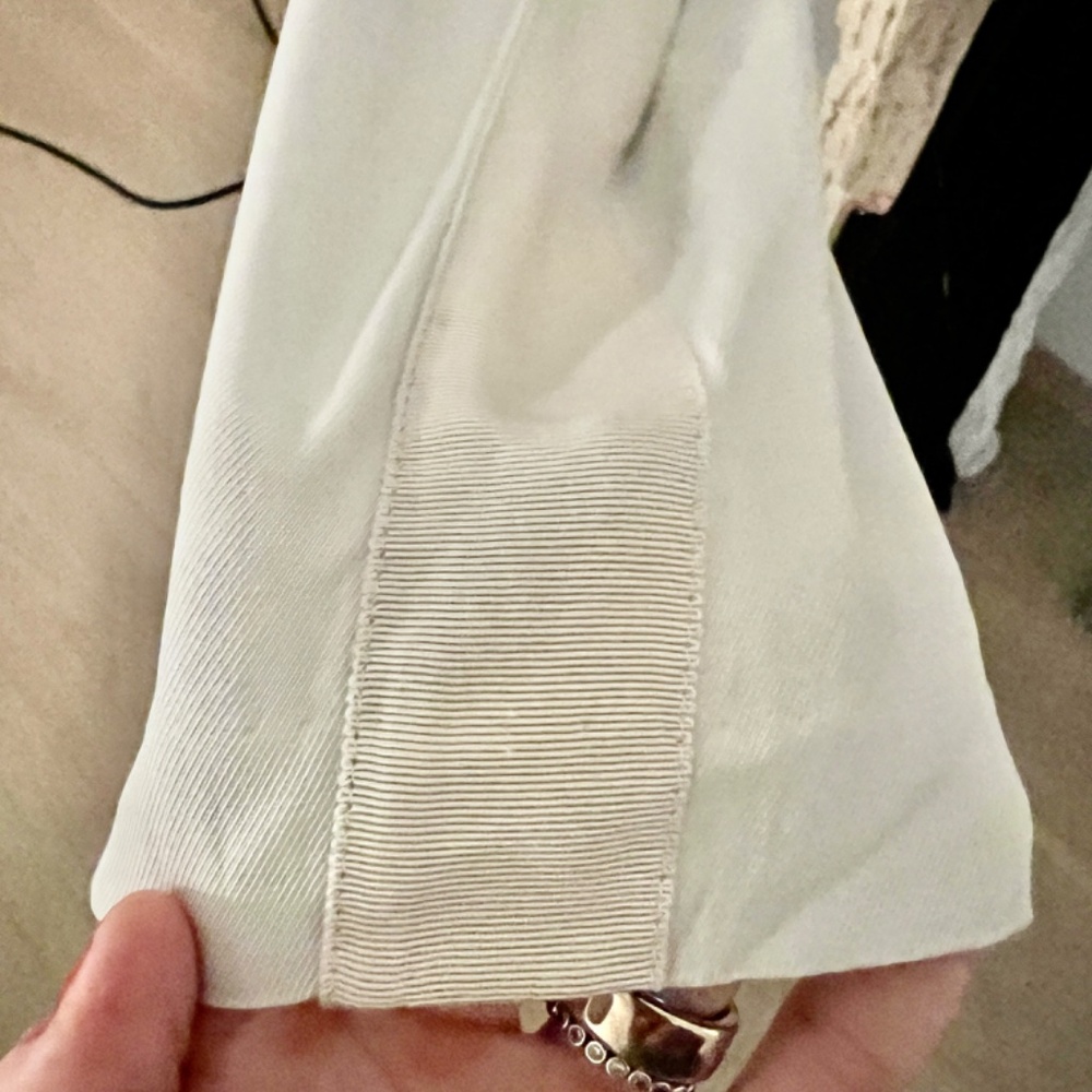 Atm Collection Tuxedo Drawstring Grey White Pants… - image 5